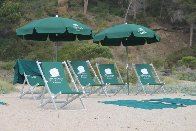 Hotel Gli Ulivi Orosei Bagian luar foto